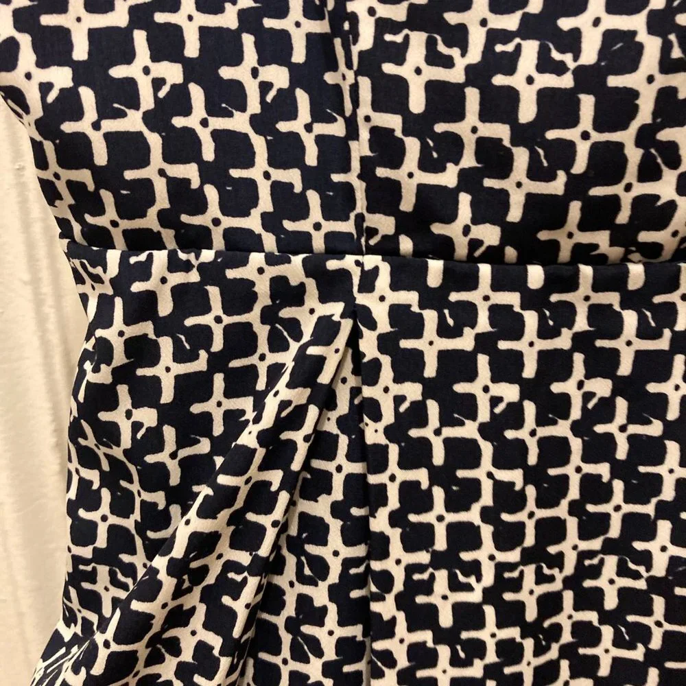 ModCloth Geometric Fit & Flare Patterned Sundress L - Picture 4 of 6
